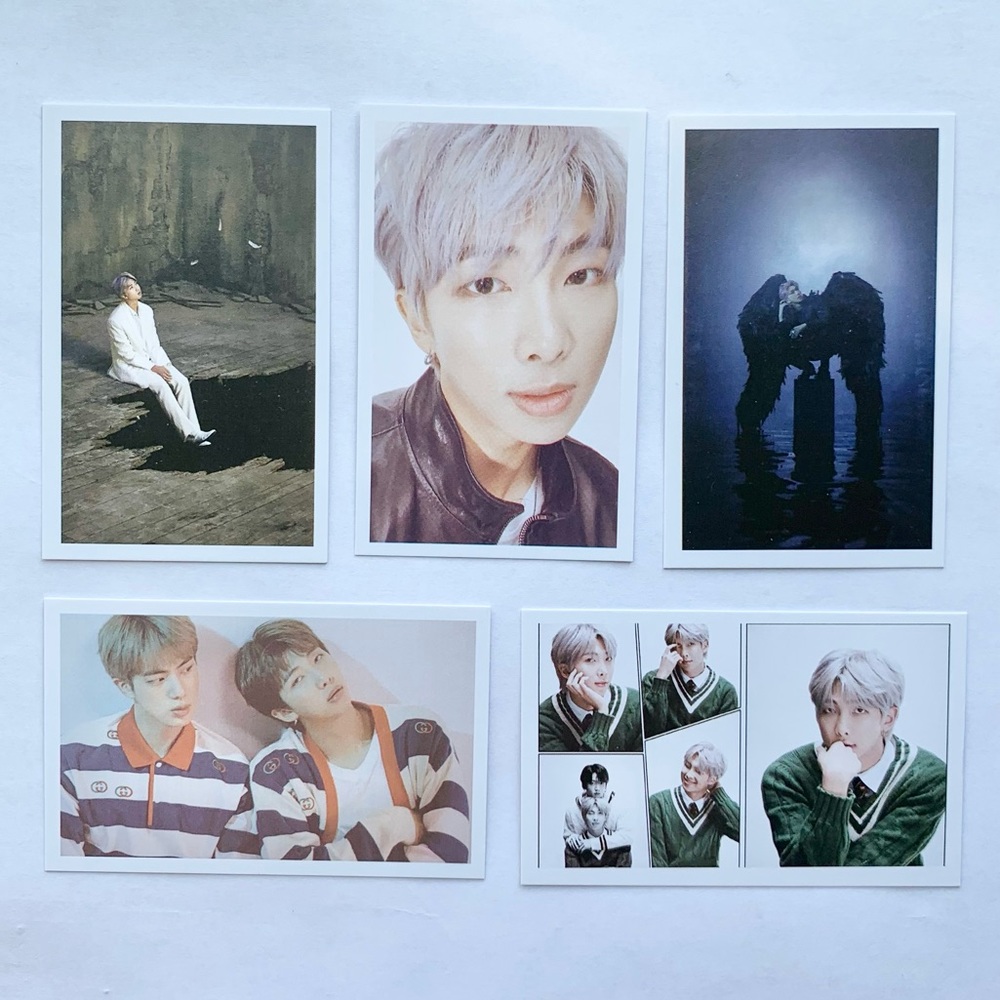 RM Kim Nam-joon BTS Bangtan Boys Photocards Lot